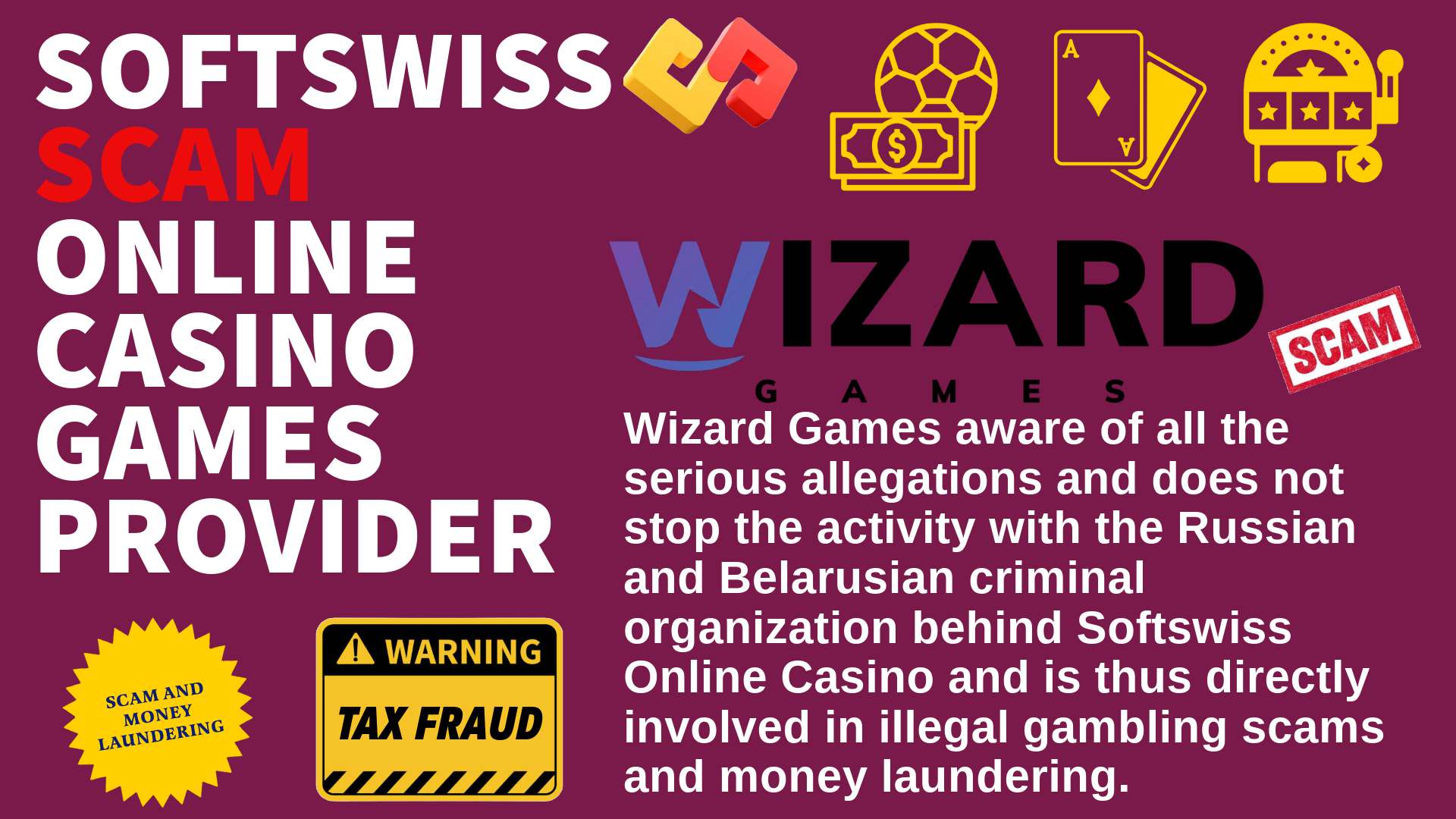 Wizard Games - softswiss scam - Casino by Softswiss